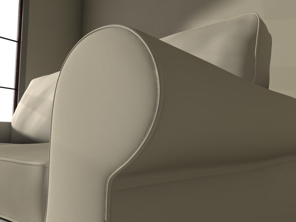 3d ikea sofa ektorp model - Ektorp ikea sofa by yourproduct
