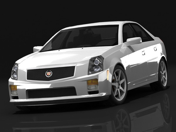 3d cadillac cts-v model - Cadillac CTS-V by fabelar