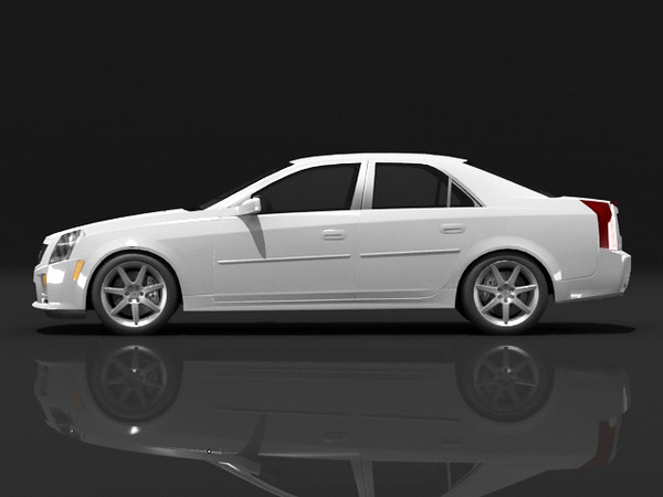 3d cadillac cts-v model - Cadillac CTS-V by fabelar