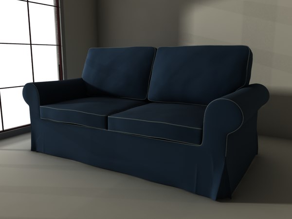 3d ikea sofa ektorp model - Ektorp ikea sofa by yourproduct