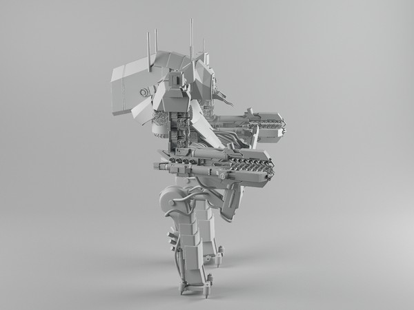 3d model exo suit - Exo suit by dentonvanzan