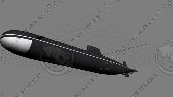 soviet submarine typhoon 3d 3ds - Typhoon.exe by rikskark85