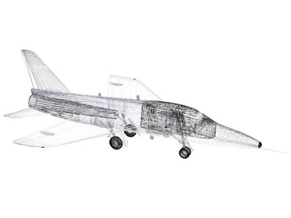 3d hawker siddeley gnat red arrows - Hawker Siddeley Gnat T1 (Red Arrow) by pbratt