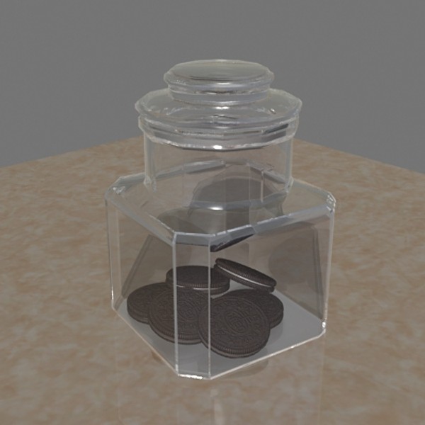 3ds max cookie jar - Cookie Jar by mostlysquare