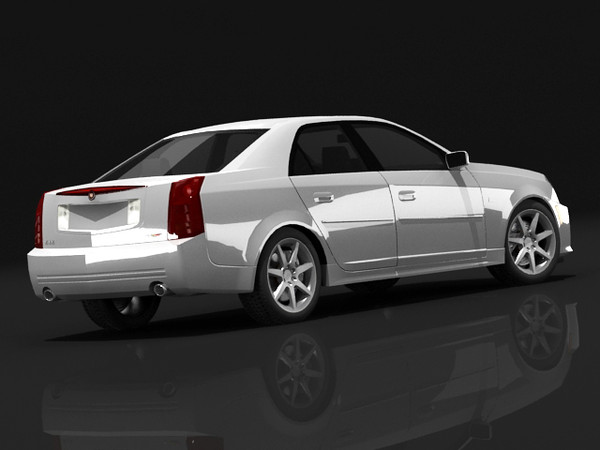 3d cadillac cts-v model - Cadillac CTS-V by fabelar