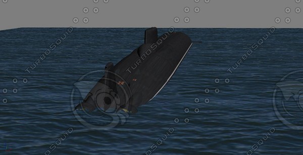 soviet submarine typhoon 3d 3ds - Typhoon.exe by rikskark85