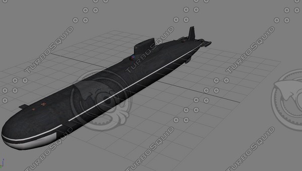 soviet submarine typhoon 3d 3ds - Typhoon.exe by rikskark85