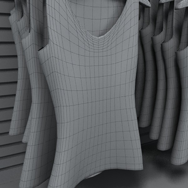3d women blouse display model - blouses 4 display by monkeyodoom