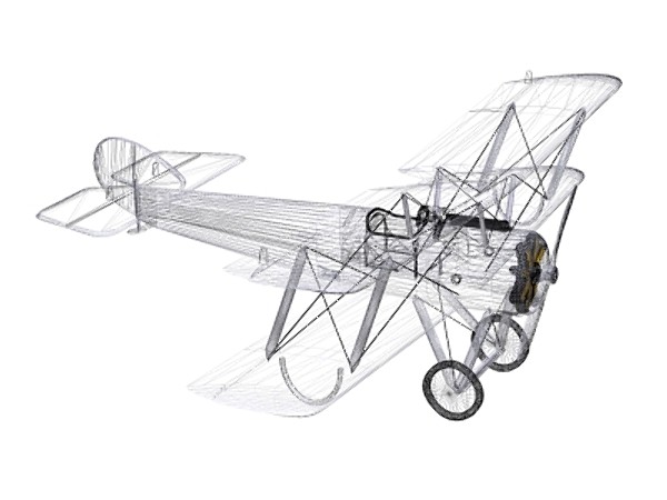 sopwith pup 3d model - Sopwith Pup by pbratt