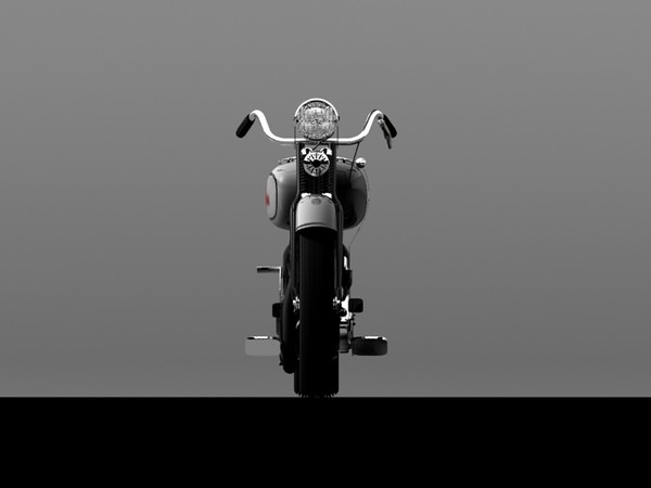 3ds max harley davidson vl - Harley-Davidson VL 1934 by Gonzo_3d