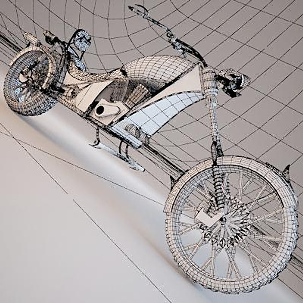 3dsmax bike - Bike by Stubborn3D