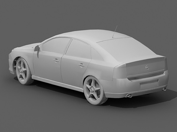 3d model opel vectra standard materials - Opel Vectra Standard Materials by fabelar