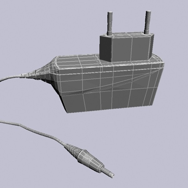 mobile charger 3d obj - Mobile Charger01 by sabah_au