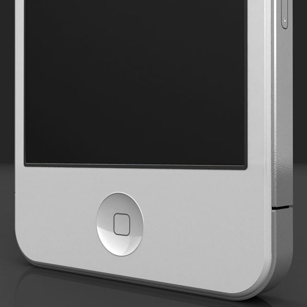 apple iphone 4s black obj - iPhone 4s White & Black... by sweiry_tv