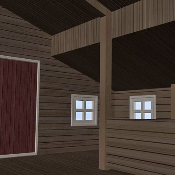 3d model horse barn - Horse Barn by mostlysquare