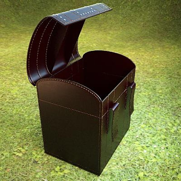3dsmax leather box - Leather Box by Stubborn3D
