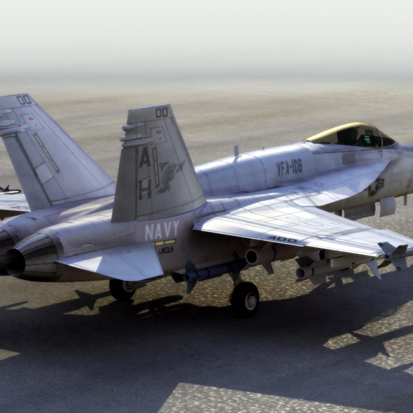 f18e hornet fa18e superhornet obj - FA18E Superhornet USN by ES3DStudios