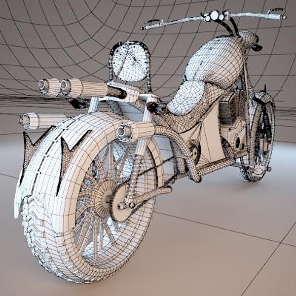 3dsmax bike - Bike by Stubborn3D