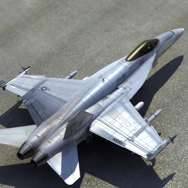 f18e hornet fa18e superhornet obj - FA18E Superhornet USN by ES3DStudios