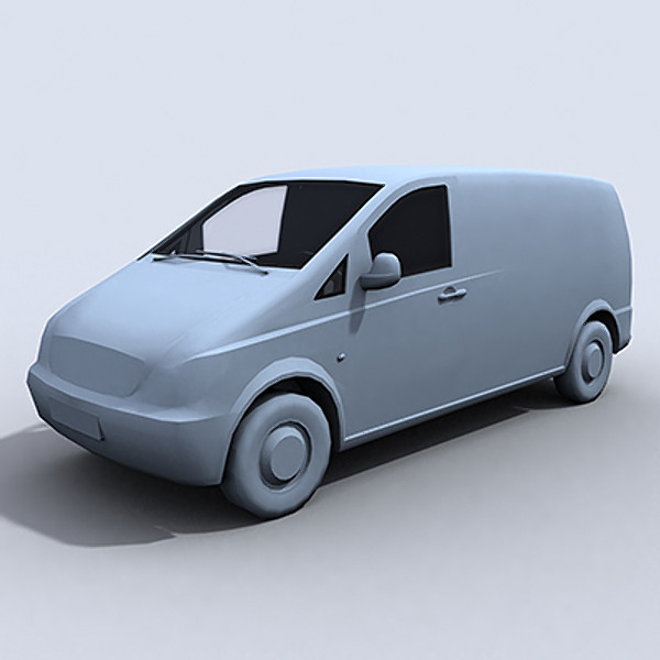 3d model of van - Van 3 by papillon