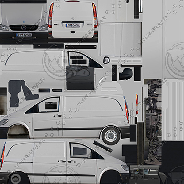3d model of van - Van 3 by papillon