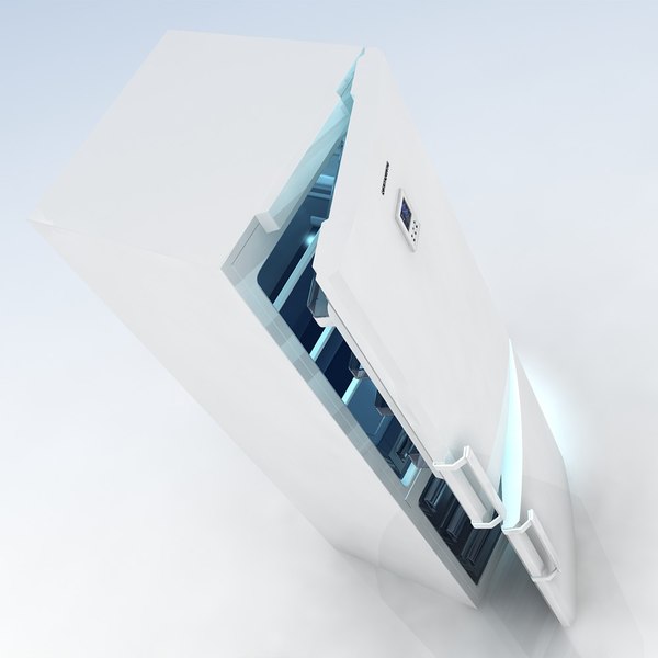 3d model fridge samsung rl 40 - Fridge.SAMSUNG.RL 40 ECSW1BWT.MF... by 3DLocker