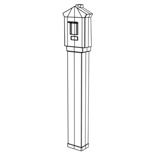 alarm box 3d max - Fire Box... by Mickey Models