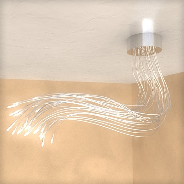 3d ceiling lamp model - FLEX (ART. 187324.00) by desigm