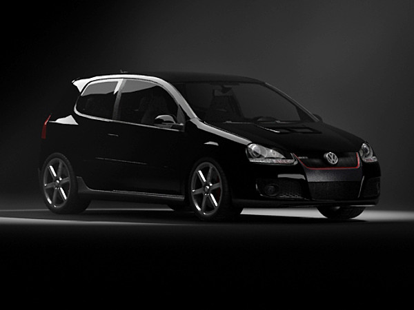 golf v gti materials 3d 3ds - Volkswgen Golf V GTI STD materials by fabelar