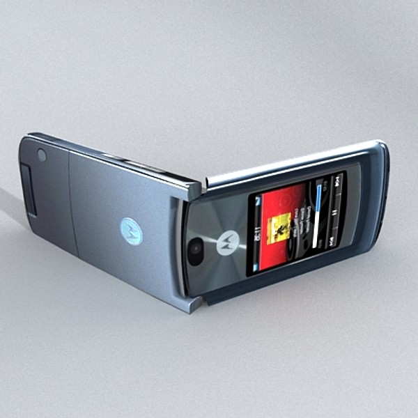 free motorola razr2 3d model - Motorola RAZR2 by fabelar