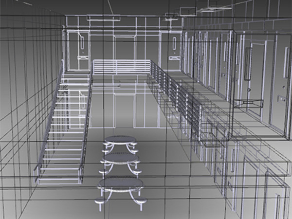 top-security jail 3d 3ds - Jail by mostlysquare