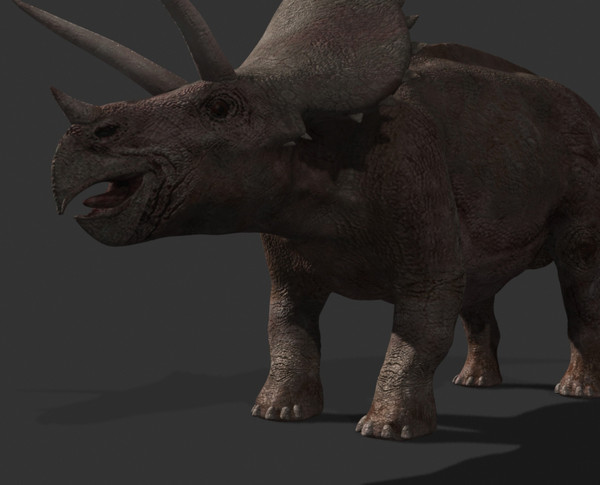 jp triceratops 3d obj - True Jp Triceratops Obj by Virtual creator