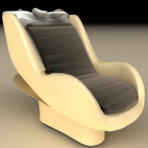 maya shampoo chair modern - Modern Beauty Salon Chair Set... by solarseas