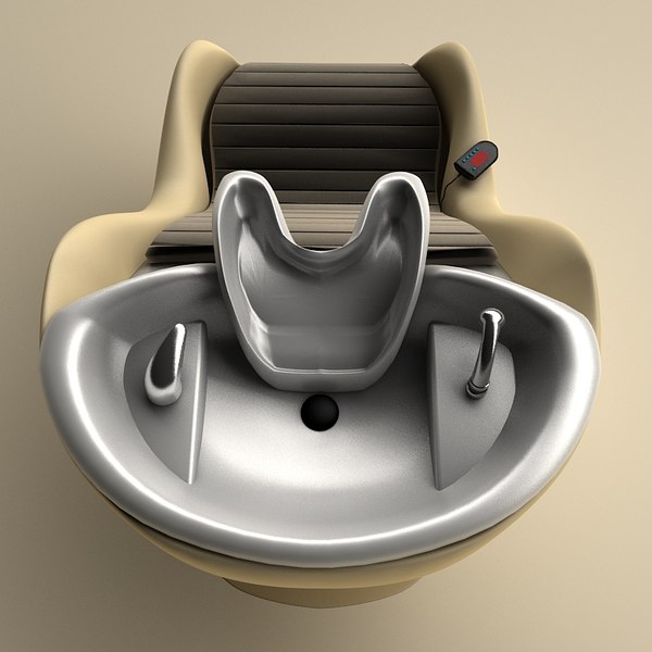 maya shampoo chair modern - Modern Beauty Salon Chair Set... by solarseas