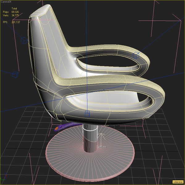 maya shampoo chair modern - Modern Beauty Salon Chair Set... by solarseas