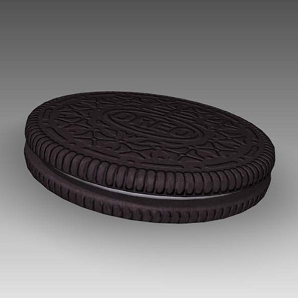 3d model chocolate cookie - Chocolate Cookie by mostlysquare