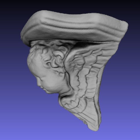 3dsmax stone pedestal angel - Pedestal Angel by 3D_Monger