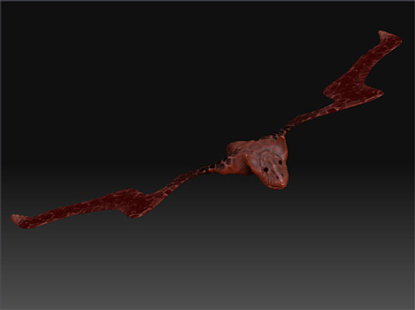 3d creature bat - parts bat.part1.rar by AStas