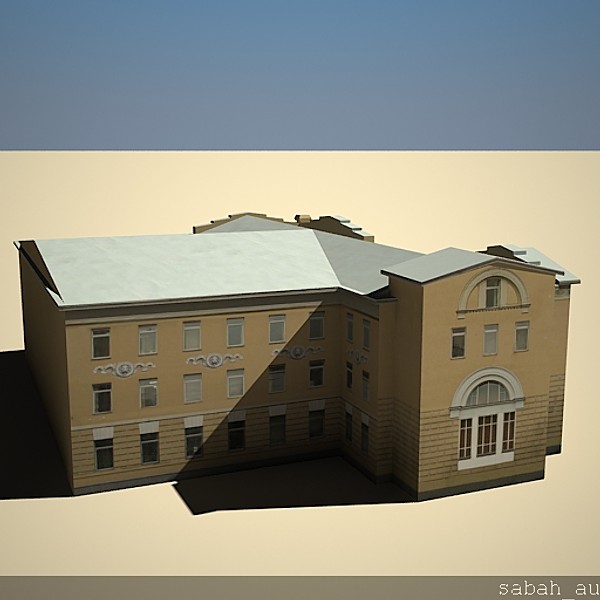 3d max building games - Building 05 Lowpoly by sabah_au