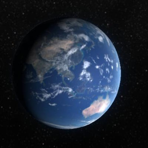 3d earth city night - Earth by MKMS