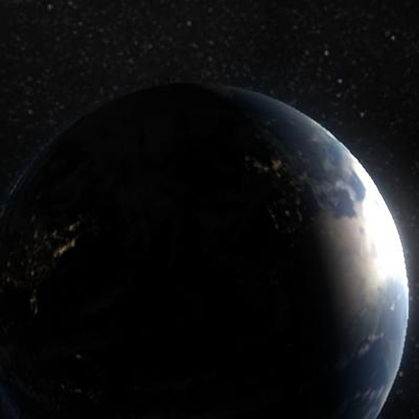 3d earth city night - Earth by MKMS