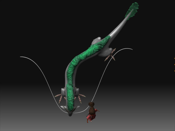3d model haku chahiro - chahiro haku by studio Lab