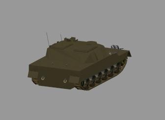 3d model military vehicles type - Type 77 Armoured Personnel Carrier  Mod 2 -  by Xacta  3D models by Xacta