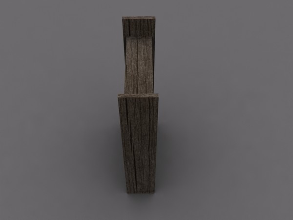 medieval bookshelf 3ds - Medieval Bookshelf by Game Model Creations