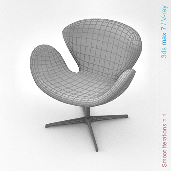 lightwave design swan chair - swan by lajhar
