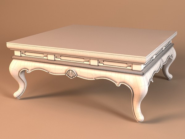 china table 3d model - China_Table.zip by kupfer