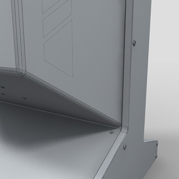 3d model arcade dart board - arcade darts by monkeyodoom