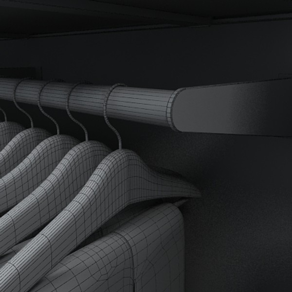 blouses wall 3d model - blouses wall by monkeyodoom