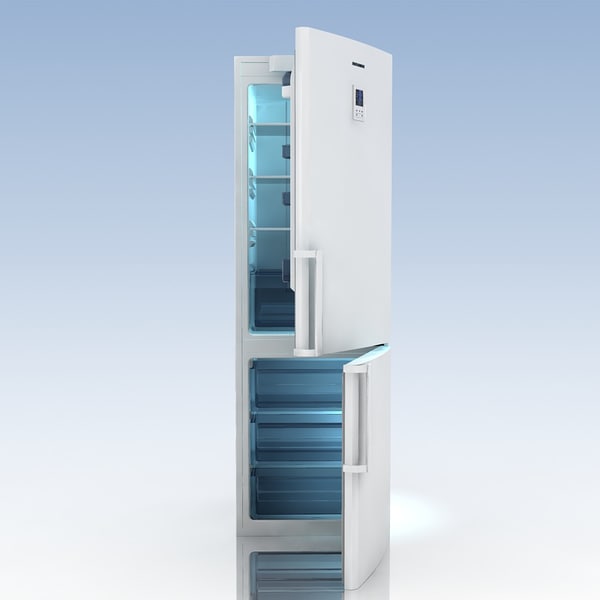 3d model fridge samsung rl 40 - Fridge.SAMSUNG.RL 40 ECSW1BWT.MF... by 3DLocker