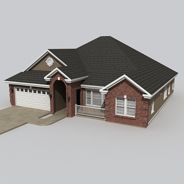 house set 3ds - house_set_6 by monkeyodoom